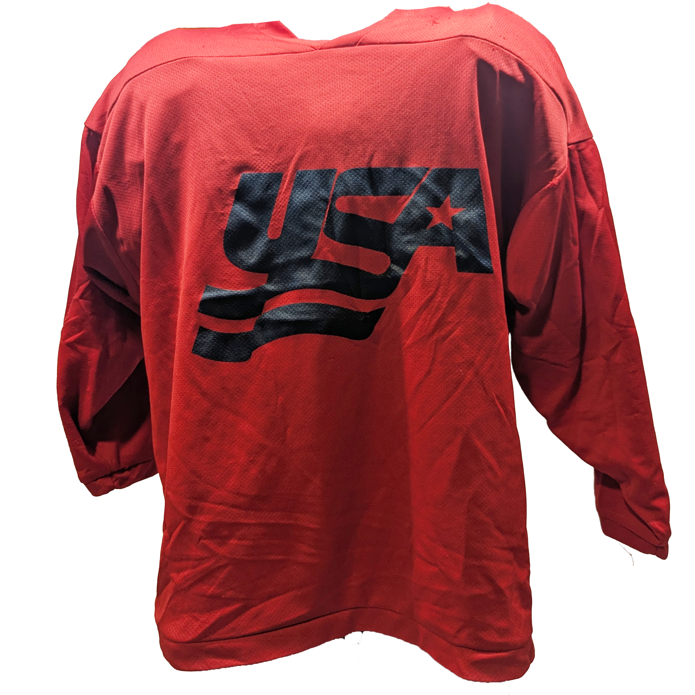 K1 - Maillot d'entraînement d'occasion de l'équipe américaine (logo bleu marine)
